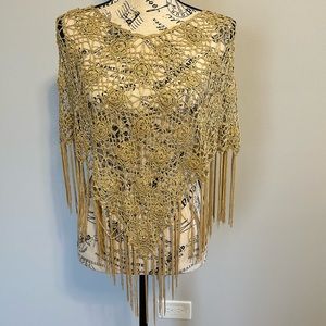 Uniquely crochet top/shawl